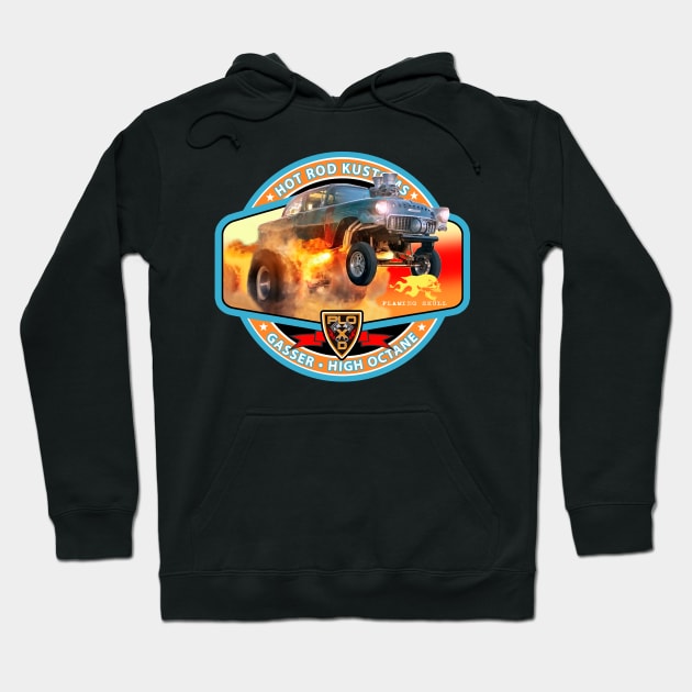 Hot Rod Gasser Hoodie by ploxd